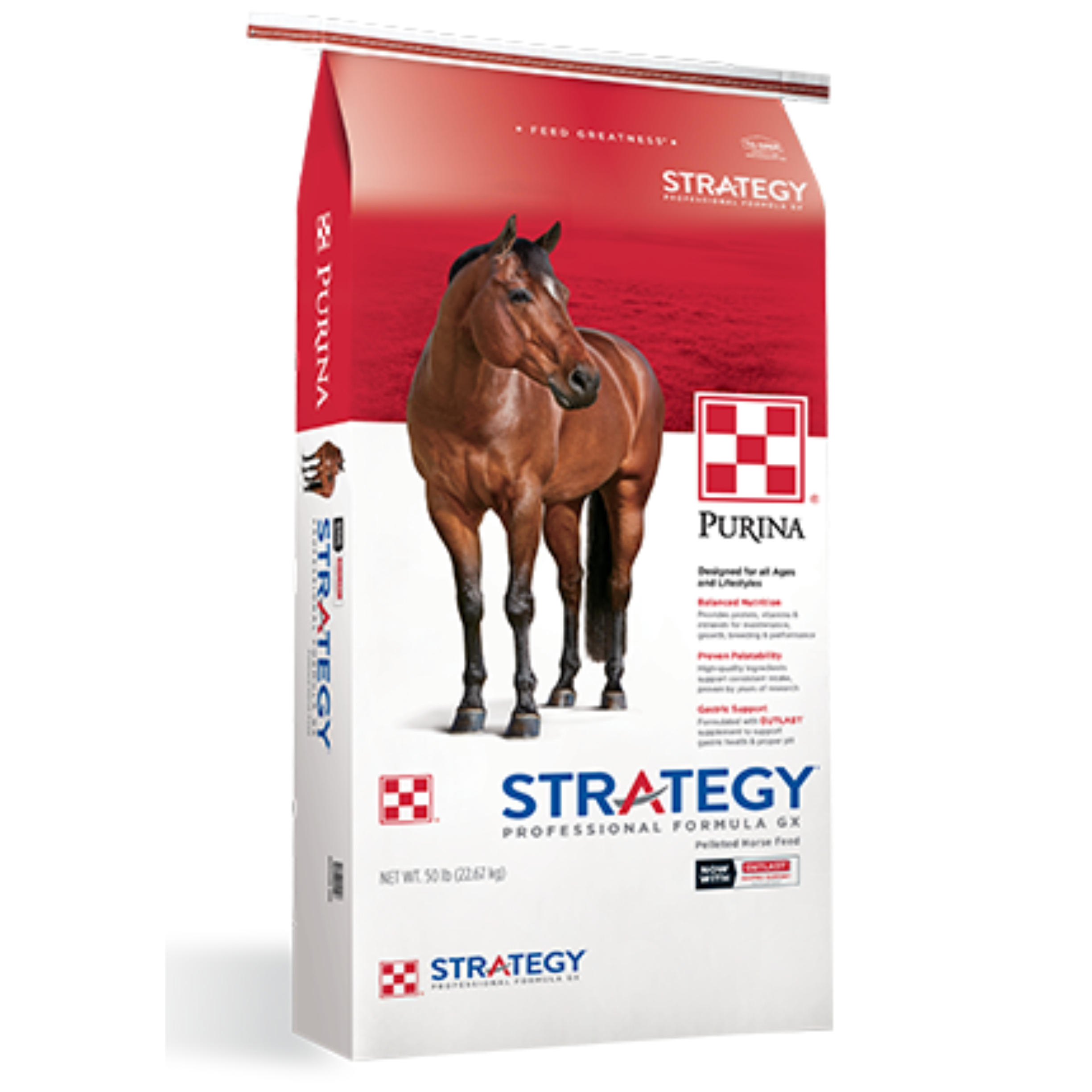 Purina Strategy Professional Formula GX Horse Feed 50lb