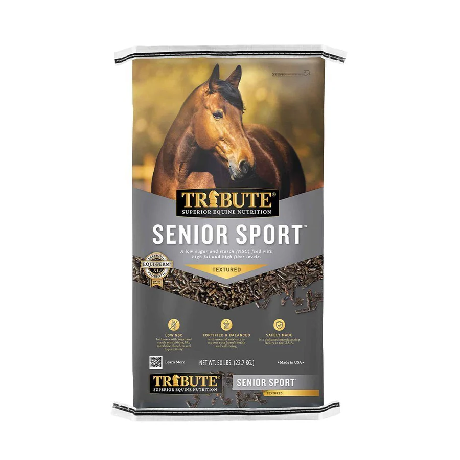 Tribute Senior Sport Textured Horse Feed 50lb