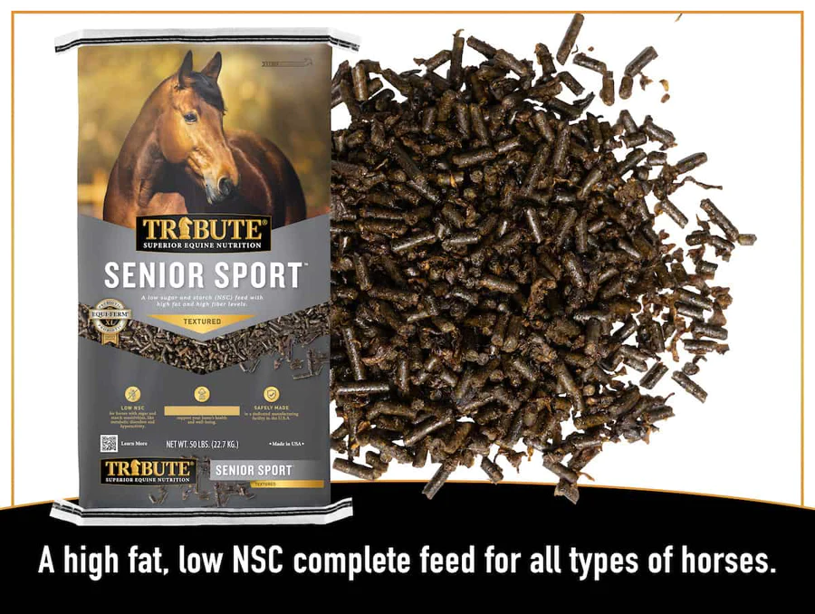 Tribute Senior Sport Textured Horse Feed 50lb