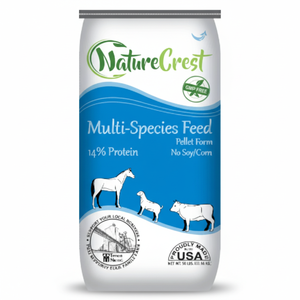 Tucker Milling Non GMO Multi-Specie 14% All Stock 50lb