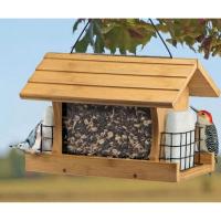 Premium Bamboo Ranch Feeder w/ Suet