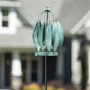 Wind Spinner, Bird Cage 68"