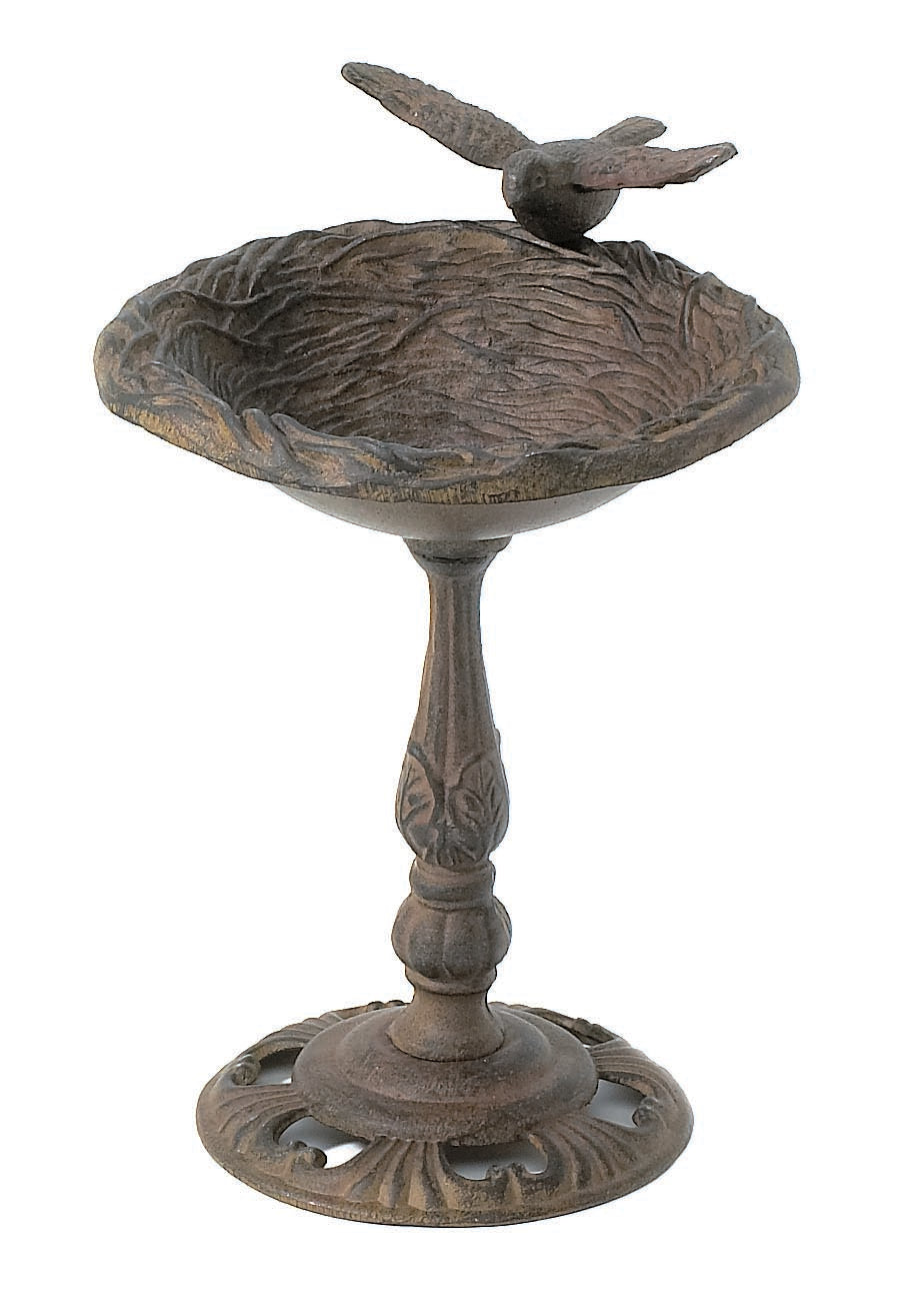 Nest Bird Feeder Rust