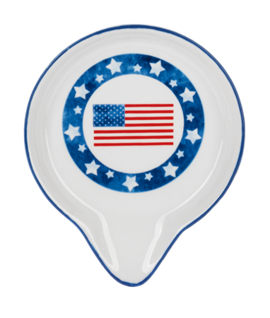 Spoon Rest American Flag