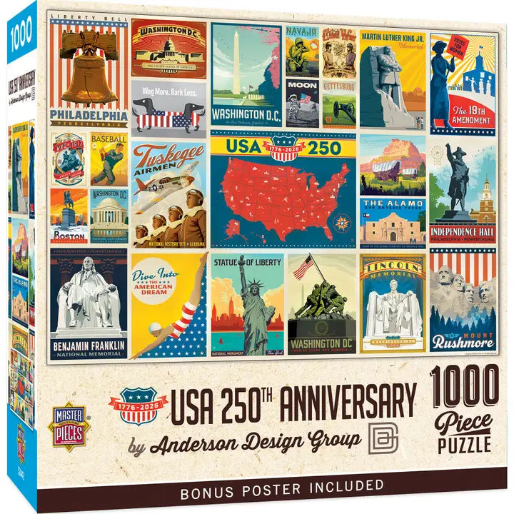 Puzzle, USA 250th Anniversary 1000 pc