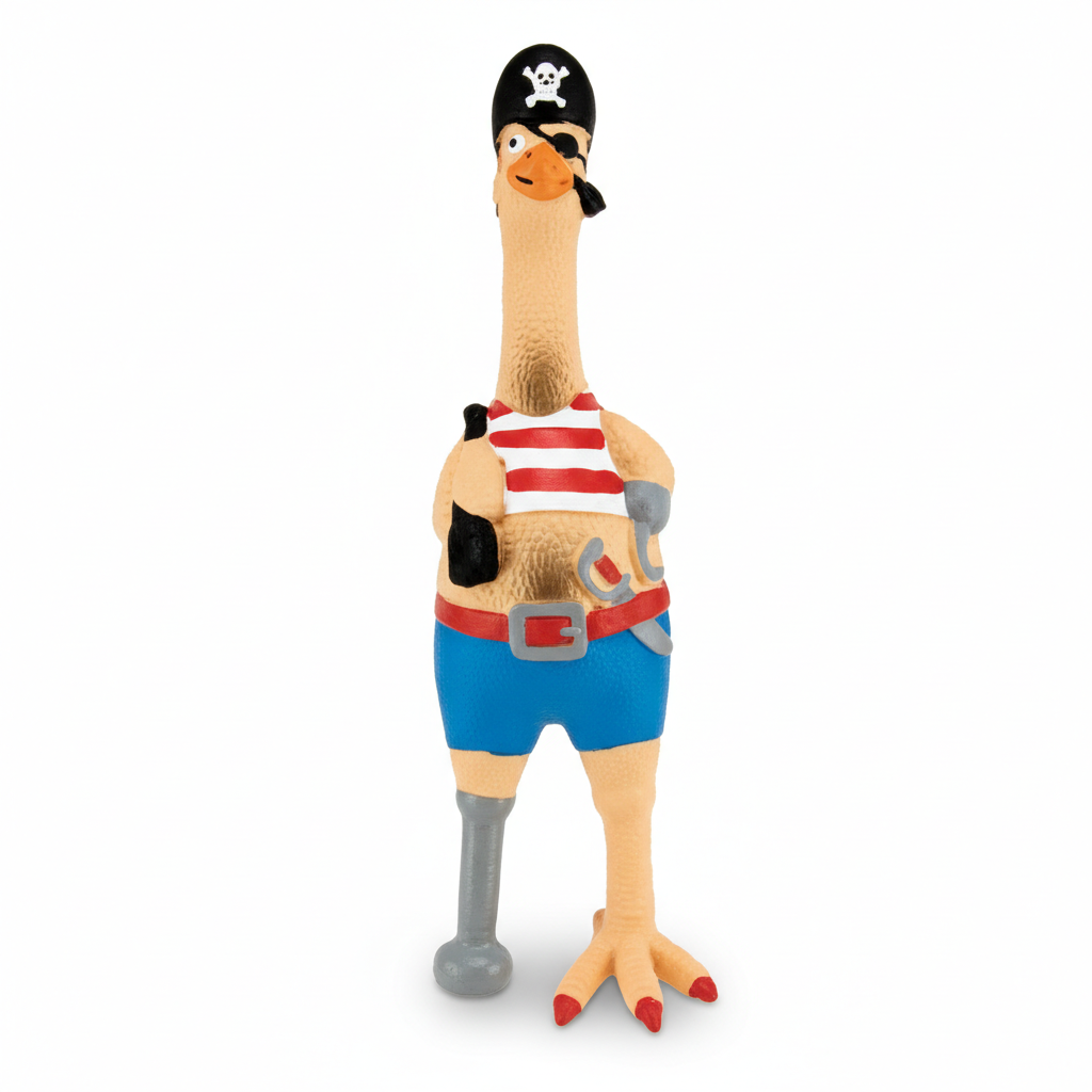Captain Jack Rubber Chicken Small