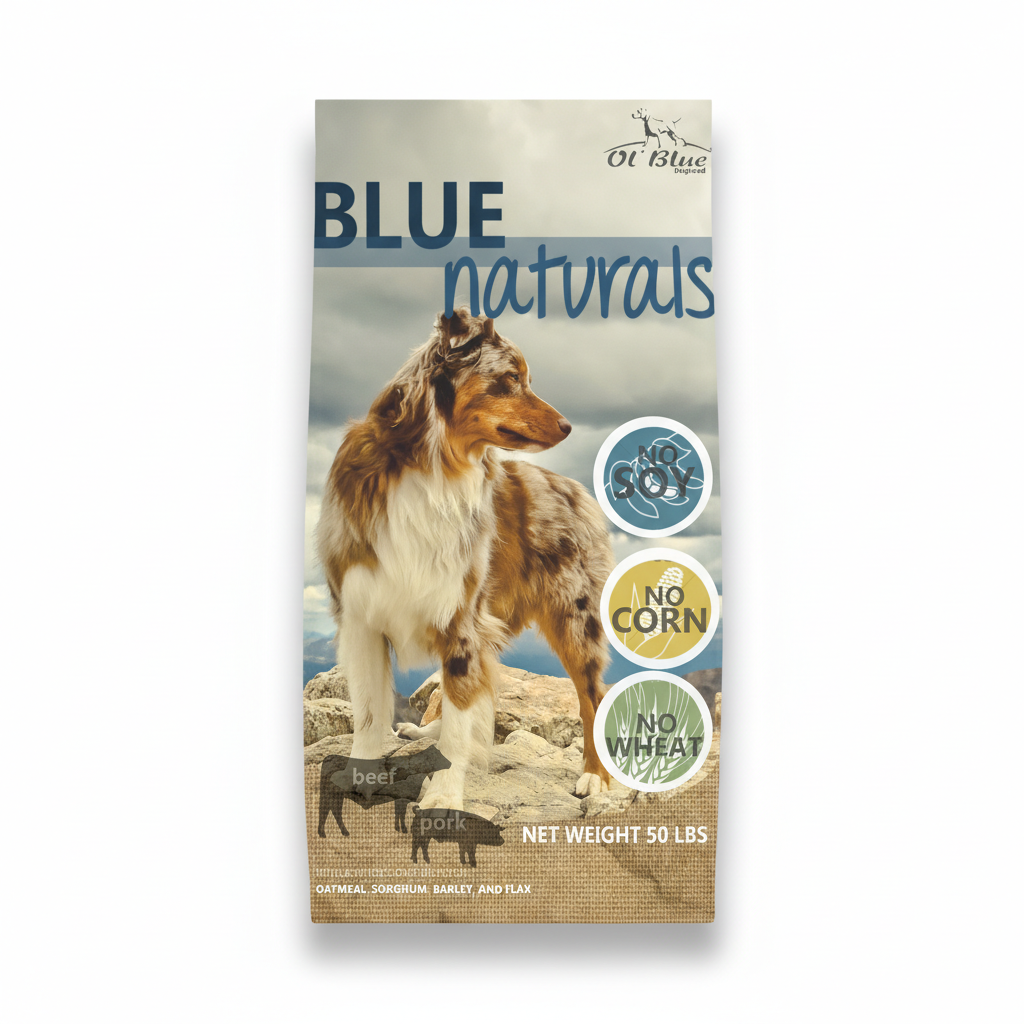 Ol' Blue BLUE Naturals Dog Food 50lb