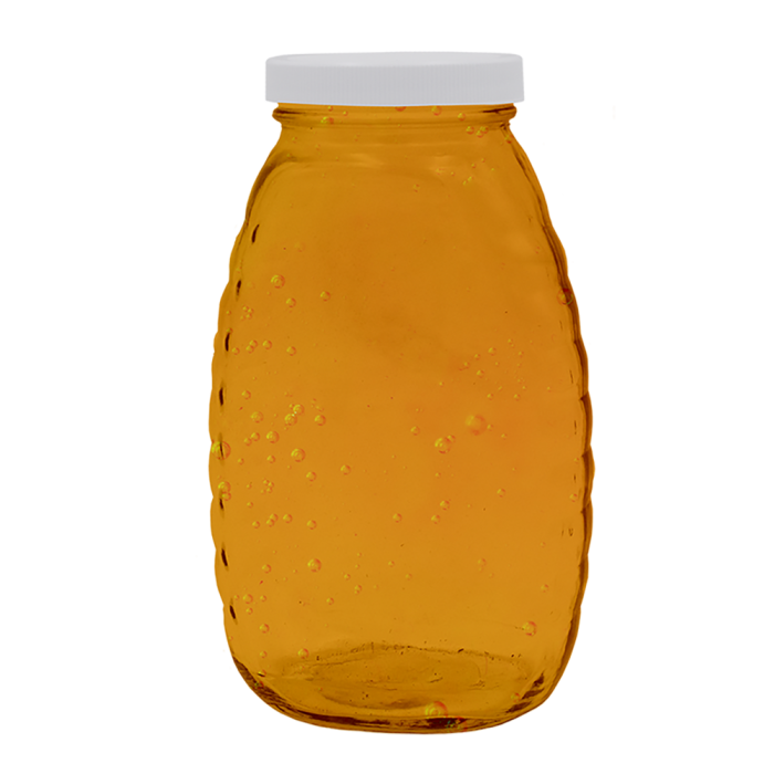 Honey Jar Glass 16 oz. D24