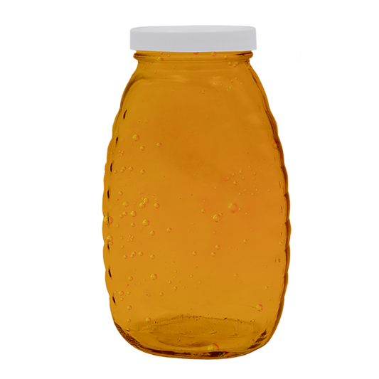 Honey Jar Glass 16 oz. D24