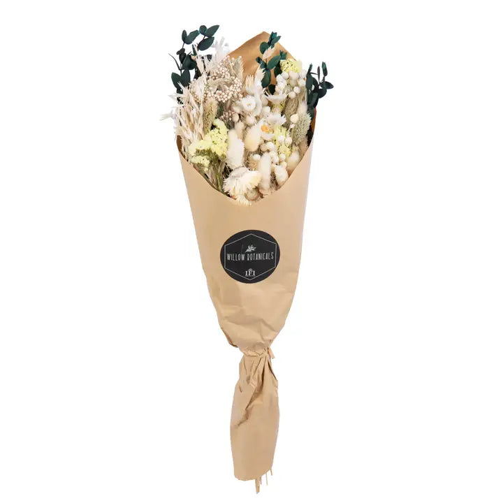 Mixed Dried Bouquet White