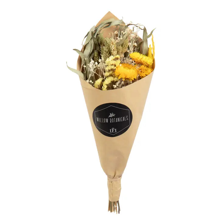 Mixed Dried Bouquet Yellow