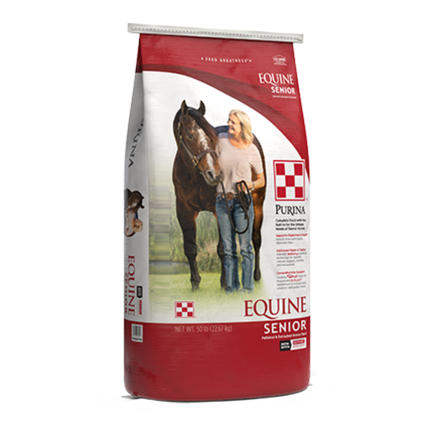 Purina Equine Senior Horse Feed 50lb