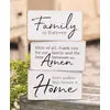 Family Is Forever Wooden Block - 3 Asstd.