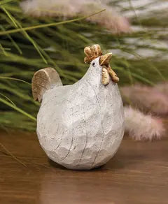 Resin Chicken Sitter