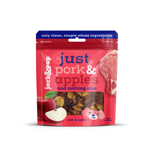 Jack & Pup Just Pork & Apple Treats