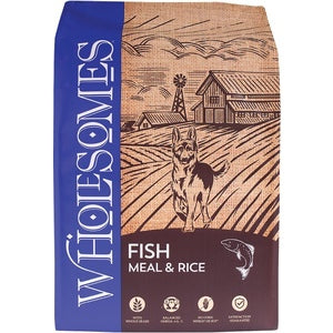 Wholesome Whitefish & Rice Dog Food 40lb