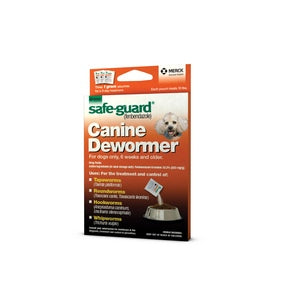 Safeguard Canine Dewormer 10# 3-1 gm