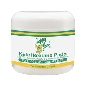 Happy Jack KetoHexidine Skin Wipes 50ct