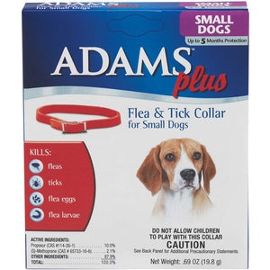 Adams Flea & Tick Collar Sm Dog Plus