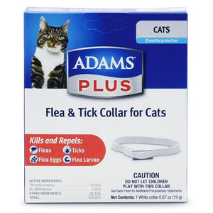 Adams Flea Tick Collar Cats Plus