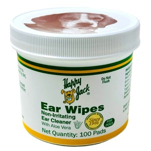 Happy Jack Otic Ear Wipes 100ct