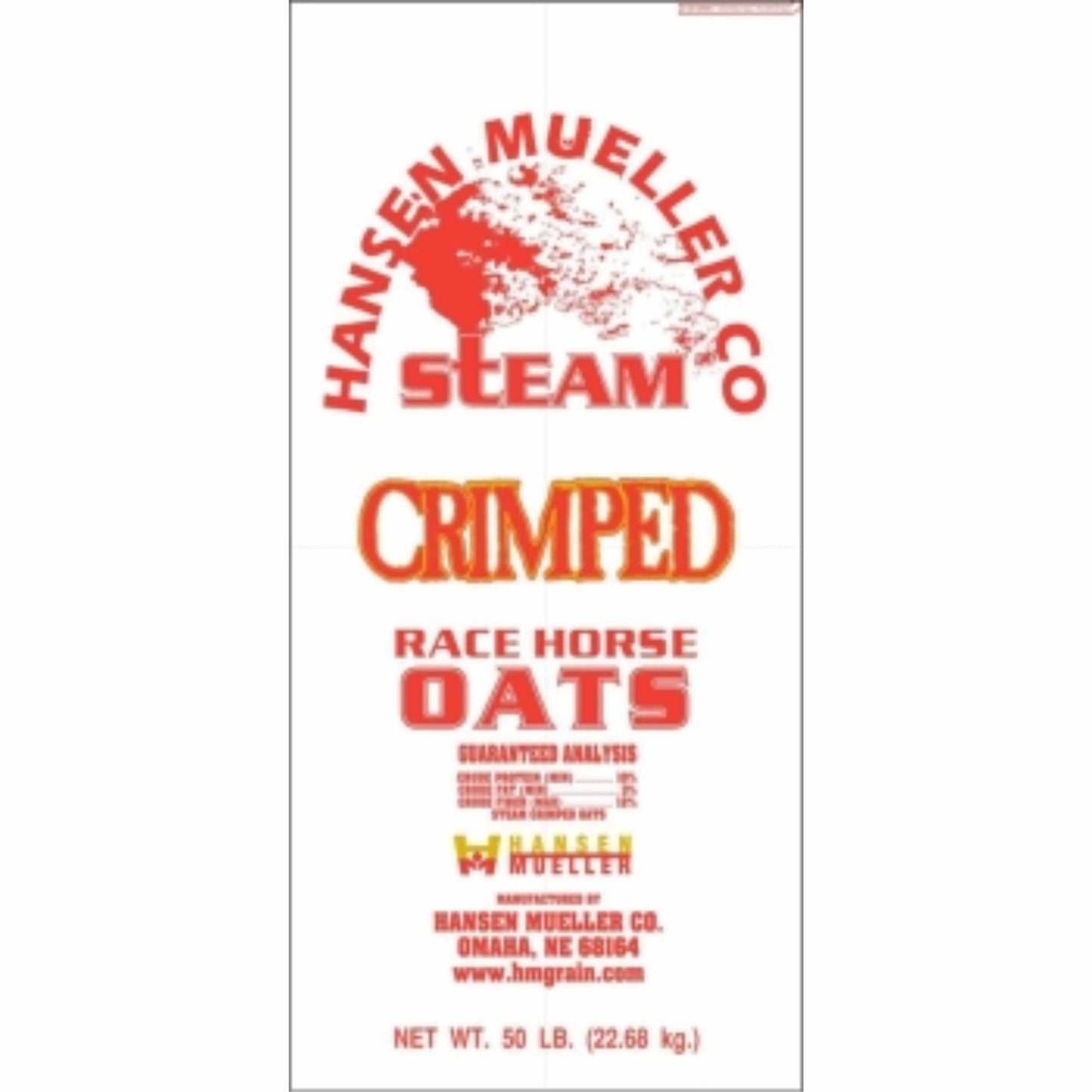 Oats, Steam Crimped 50lb