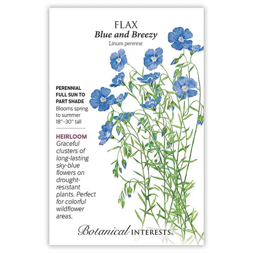 Seed BI Flax Blue and Breezy