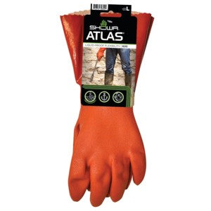 Atlas PVC Liquid Proof Gloves Lg