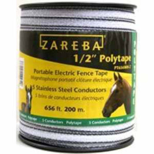 Polytape 1/2" 656' Electric Fence Tape