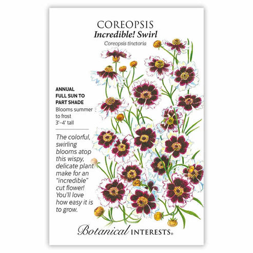 Seed BI Coreopsis Incredible Swirl Hybrid