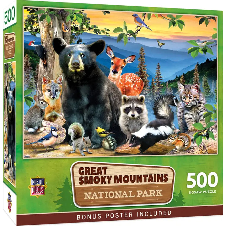 Puzzle, Great Smoky Mountains 500 pc