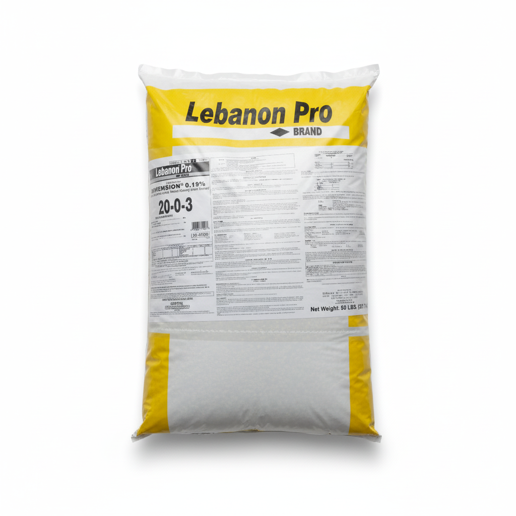 Lebanon Pro 20-0-3 Fertilizer .19% Dimension Pre-Emergent 50lb