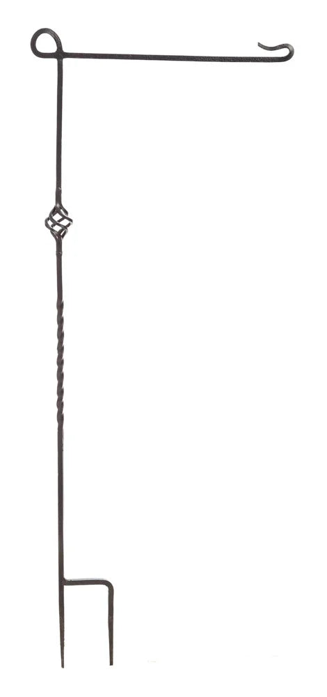 Cast Steel Garden Flag Stand