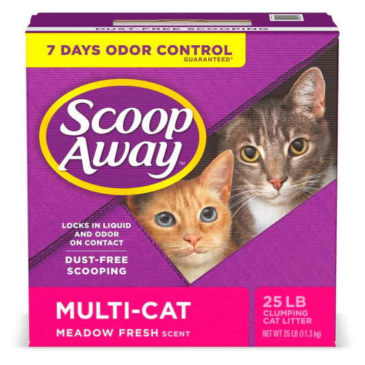 Scoop Away Multi-Cat Clumping Cat Litter 25lb