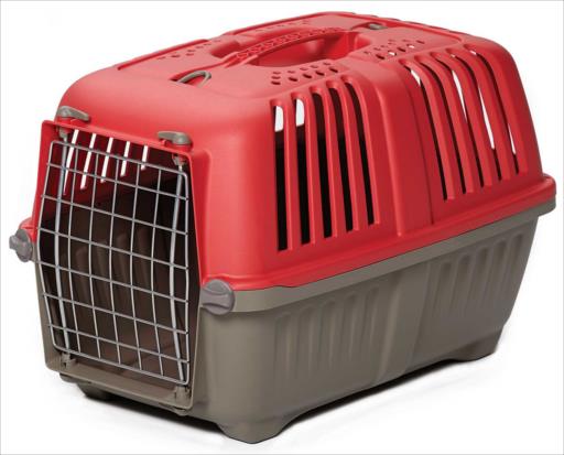 Pet Carrier Red 19"