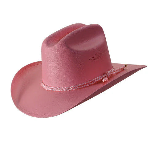 Hat, Pink Cowgirl Canvas S/M
