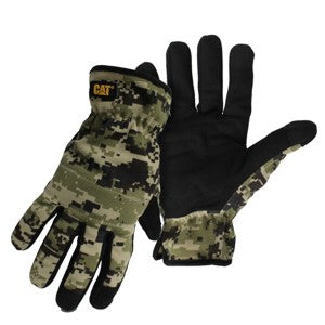 CAT Camo Utility Gloves L