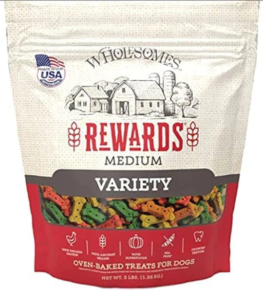 Wholesome Rewards Medium Variety 3lb