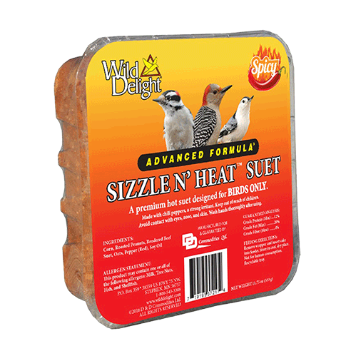 Wild Delight Sizzle N Heat Suet 11.5oz
