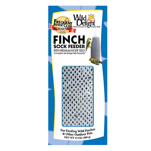 Wild Delight Finch Sock Feeder w/Thistle 13oz