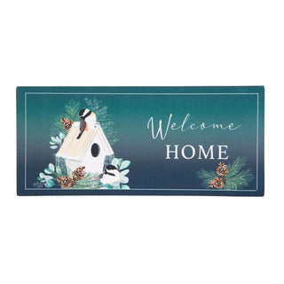 Switch Mat Welcome Home Winter Bird House