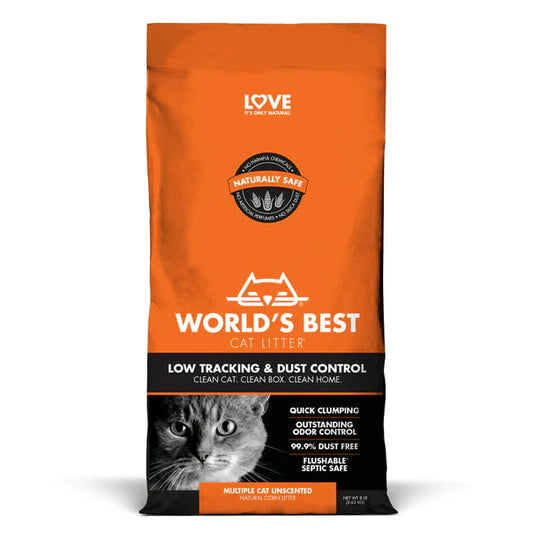 World's Best Cat Litter Low Track 8 lb