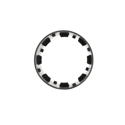 Plastic Coupler 8" Snap Straight