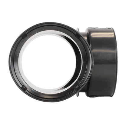 Plastic Coupler 4" Snap Tee