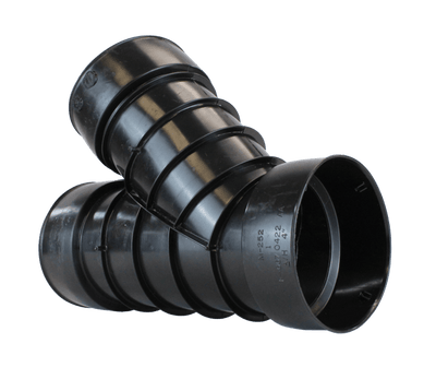 Plastic Coupler 6" Snap Wye