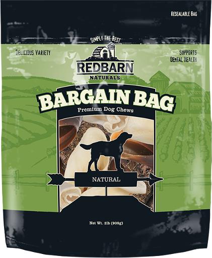Redbarn Natural Bargain Bag 2lb Dog Treat