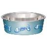 Loving Pets Bella Bowl Blue Skeleton XS