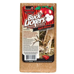 Buck Lickers Apple Mineral Deer Block 4lb
