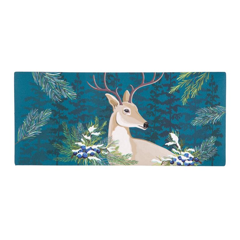 Switch Mat Woodland Deer Welcome