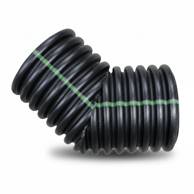 Plastic Coupler 18" 45 Degree Elbow